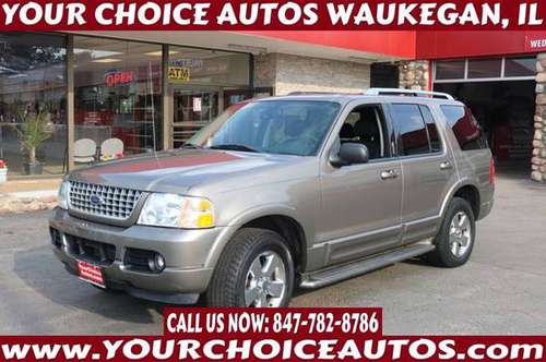 2003 *FORD**EXPLORER* LIMITED 4WD LEATHER SUNROOF KEYLES B33016 for sale in WAUKEGAN, IL