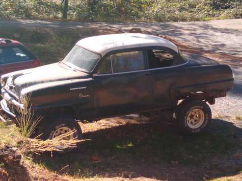 1954 Plymouth Plaza Business coupe on AWD Dodge Power Wagon, 360ci V8 for sale in Colfax, CA