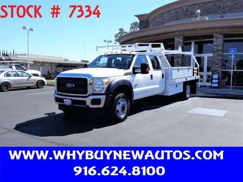 2015 Ford F450 Diesel Crew Cab 12ft Contractor Bed Only 72K for sale in Rocklin, OR