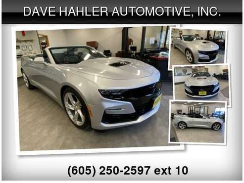 2019 Chevrolet Camaro 2SS Convertible! Very low miles! - cars &... for sale in Webster, SD
