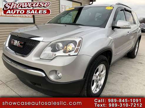 2008 GMC Acadia FWD 4dr SLT1 - cars & trucks - by dealer - vehicle... for sale in Chesaning, MI