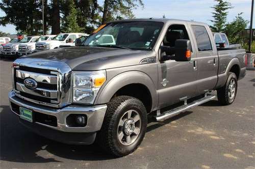 2011 Ford F-250SD Diesel 4x4 4WD Truck Lariat Crew Cab for sale in Lakewood, WA