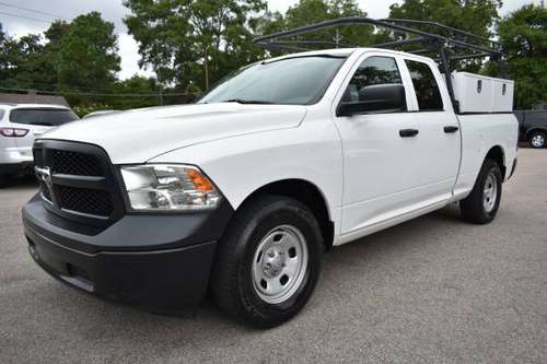 1 Owner LIKE NEW 2017 Ram 1500 Quad Cab Tradesman 44,992 Miles NO FEES for sale in Apex, NC