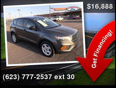 2018 Ford Escape S Gray - - by dealer - vehicle for sale in Glendale, AZ
