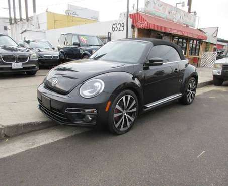 2014 VOLKSWAGEN BEETLE 2.0L TURBO CONVERTIBLE R-LINE - cars & trucks... for sale in North Hollywood, CA