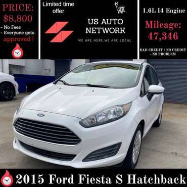 2015 Ford Fiesta S Hatchback low mileage - - by dealer for sale in STATEN ISLAND, NY
