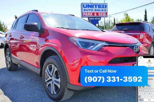 2017 Toyota RAV4 LE AWD 4dr SUV / EASY FINANCING AVAILABLE! for sale in Anchorage, AK