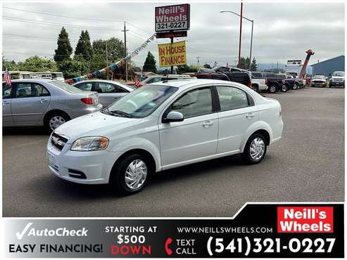 2011 Chevrolet Aveo LS - - by dealer - vehicle for sale in Eugene, OR