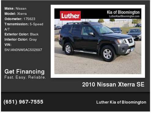 2010 Nissan Xterra SE for sale in Bloomington, MN