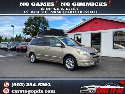 2004 TOYOTA SIENNA XLE LIMITED MINIVAN 4D - - by for sale in Portland, OR