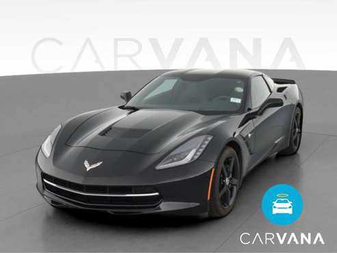 2014 Chevy Chevrolet Corvette Stingray Coupe 2D coupe Black -... for sale in College Station , TX