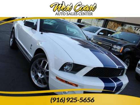 2009 Ford Mustang Shelby GT500 - - by dealer - vehicle for sale in Sacramento , CA