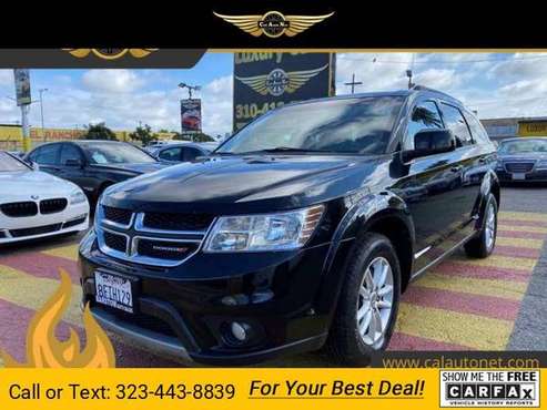 2016 Dodge Journey SXT suv Pitch Black Clearcoat for sale in INGLEWOOD, CA