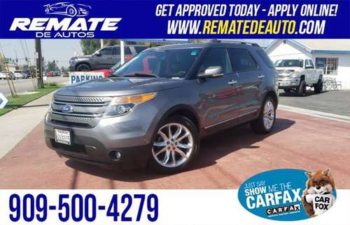 2012 Ford Explorer Limited GUARANTEED FINANCING!* - cars & trucks -... for sale in Fontana, CA