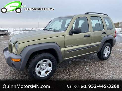 2003 Jeep Liberty 4dr Sport 4WD - cars & trucks - by dealer -... for sale in Shakopee, MN