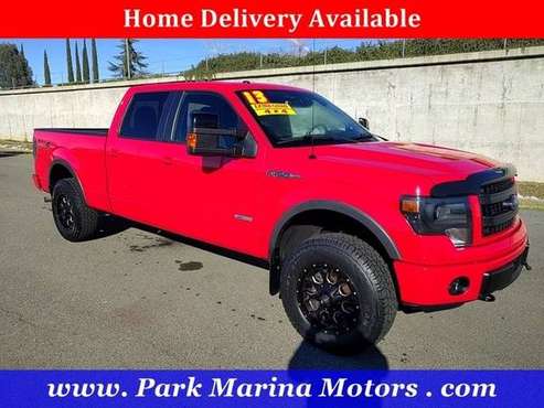 2013 Ford F-150 4x4 4WD F150 Truck FX4 Lariat Crew Cab - cars & for sale in Redding, CA