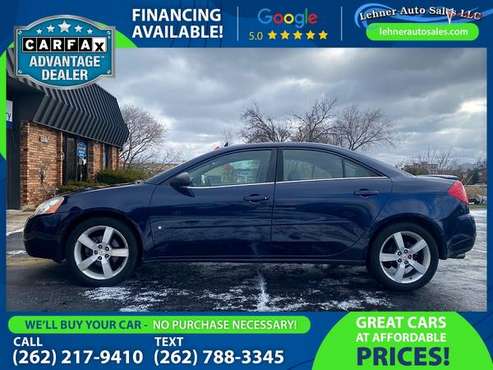 2008 Pontiac G6 G 6 G-6 GT - - by dealer - vehicle for sale in Pewaukee, WI