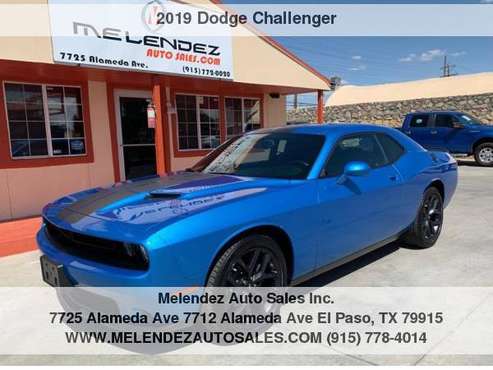 2019 Dodge Challenger SXT RWD for sale in El Paso, TX