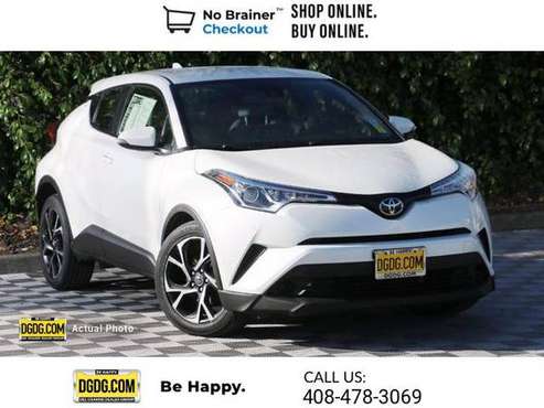 2019 Toyota CHR XLE suv Blizzard Pearl - - by dealer for sale in San Jose, CA