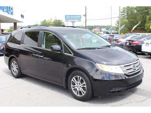 2011 Honda Odyssey mini-van EX-L - Crystal Black Pearl for sale in Milledgeville, GA