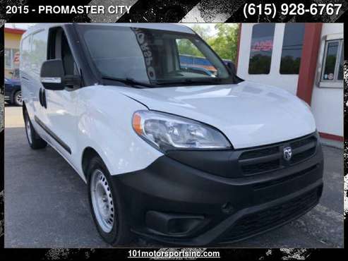 2015 - PROMASTER CITY TRADESMAN 101 MOTORSPORTS - - by for sale in Nashville, IN