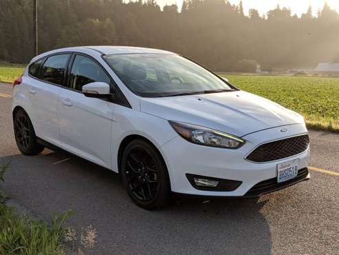 2016 Ford Focus SE Hatchback Auto 65k miles for sale in Stanwood, WA