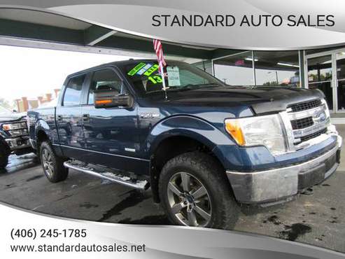 2013 Ford F-150 XLT Crew Cab 4X4 Twin Turbo Ecoboost!!! for sale in Billings, WY