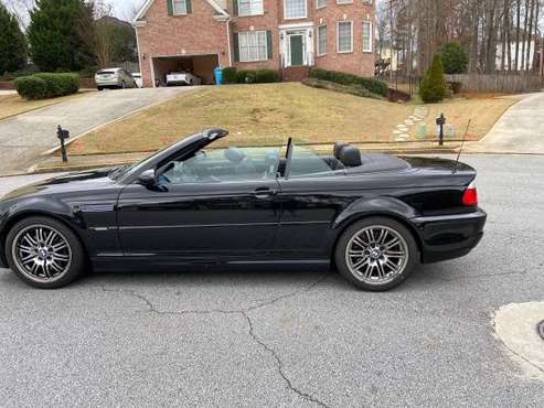 2003 BMW E46 M3 Convertible 6 Speed Manual Not SMG Black - cars & for sale in Lilburn, GA