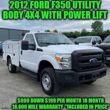! 2012 FORD F350 HD SUPER SINGLECAB UTILITY BODY ! - cars & for sale in Rowley, MA