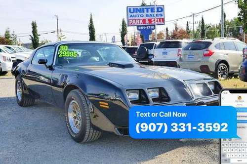 1980 Pontiac Trans Am SE / EASY FINANCING AVAILABLE! for sale in Anchorage, AK