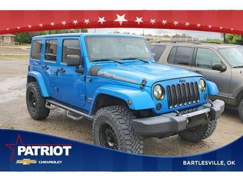 2014 Jeep Wrangler Unlimited Sahara - SUV - - by for sale in Bartlesville, OK