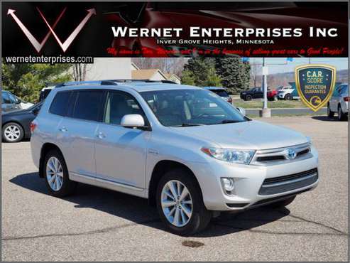 2012 Toyota Highlander Hybrid Limited - - by dealer for sale in Inver Grove Heights, MN
