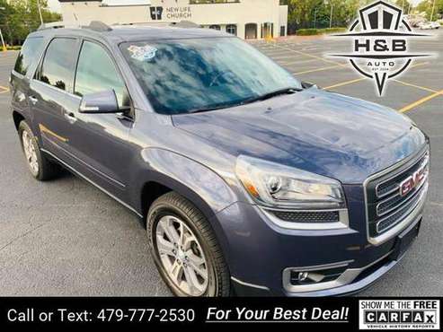 2013 GMC Acadia SLT 1 4dr SUV suv Blue for sale in Fayetteville, AR