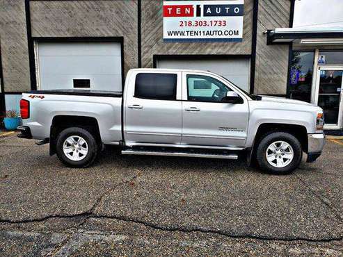 2018 Chevrolet Chevy Silverado 1500 LT 4x4 4dr Crew Cab 5.8 ft. SB -... for sale in Dilworth, MN
