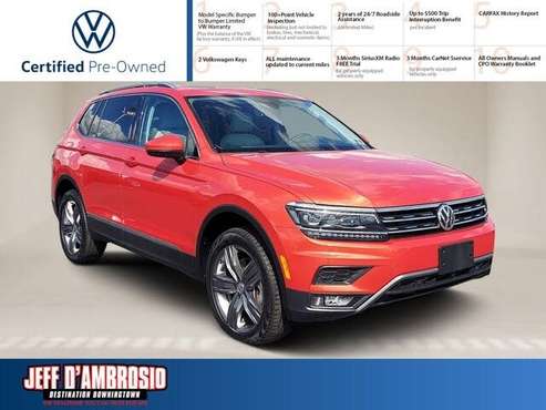 2019 Volkswagen Tiguan SEL Premium 4Motion AWD for sale in Downingtown, PA