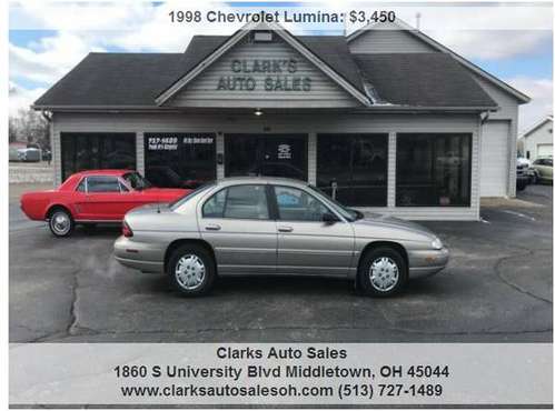 1998 Chevrolet Lumina 4dr Sedan 101116 Miles for sale in Middletown, OH