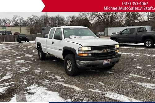 2002 Chevrolet Silverado 2500HD Ext Cab Long Bed 4WD 16 - cars & for sale in Cleves, OH