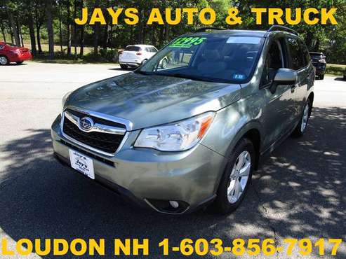 2015 SUBARU FORESTER PREMIUM PKG AWD 101K WITH CERTIFIED WARRANTY -... for sale in LOUDON, ME