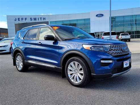 2020 Ford Explorer Hybrid Limited AWD for sale in Byron, GA