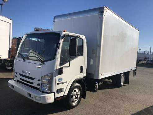2016 Isuzu NPR-HD W/ 16' Cargo Van & Liftgate for sale in Fontana, CA