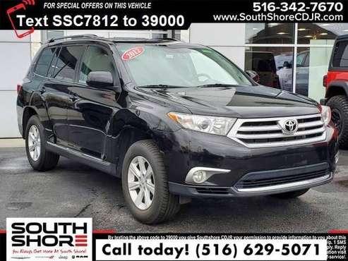 2012 Toyota Highlander SUV - - by dealer - vehicle for sale in Inwood, NY