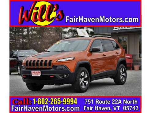 2016 Jeep Cherokee Trailhawk 4x4 4dr SUV - SUV - - by for sale in Fair Haven, NY
