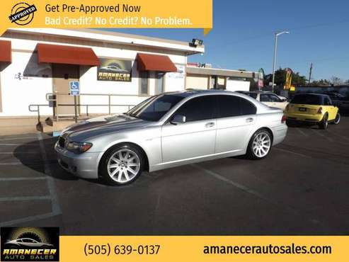 2006 BMW 7 Series 750i 4dr Sdn for sale in Albuquerque, NM