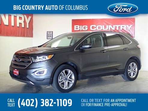 2018 Ford Edge Titanium FWD - - by dealer - vehicle for sale in Columbus, NE