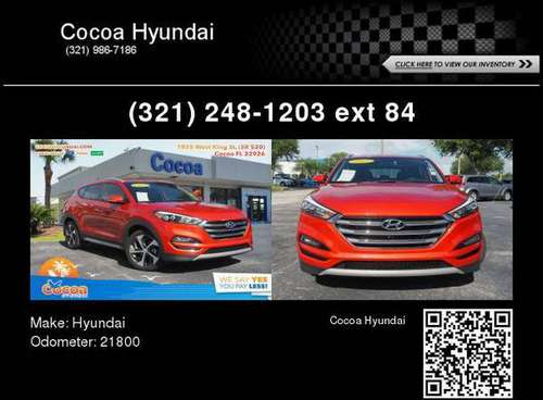 2017 Hyundai Tucson Limited for sale in Cocoa, FL