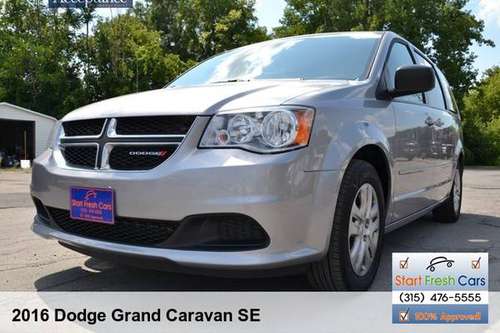 2016 DODGE GRAND CARAVAN SE - cars & trucks - by dealer - vehicle... for sale in Syracuse, NY