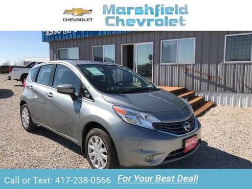 2015 Nissan Versa Note S hatchback Magnetic Gray Metallic for sale in Marshfield, MO