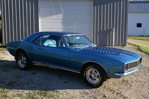 1967 RS Camaro with new drive line up grade for sale in Wamego, KS