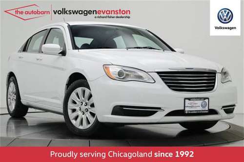 2014 *Chrysler* *200* *4dr Sedan LX* Bright White Cl for sale in Evanston, IL