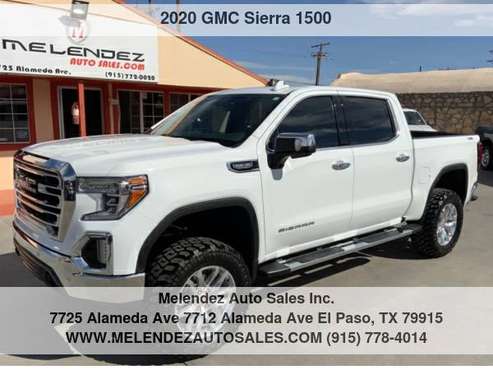 2020 GMC Sierra 1500 4WD Crew Cab 157 SLT - cars & trucks - by... for sale in El Paso, TX